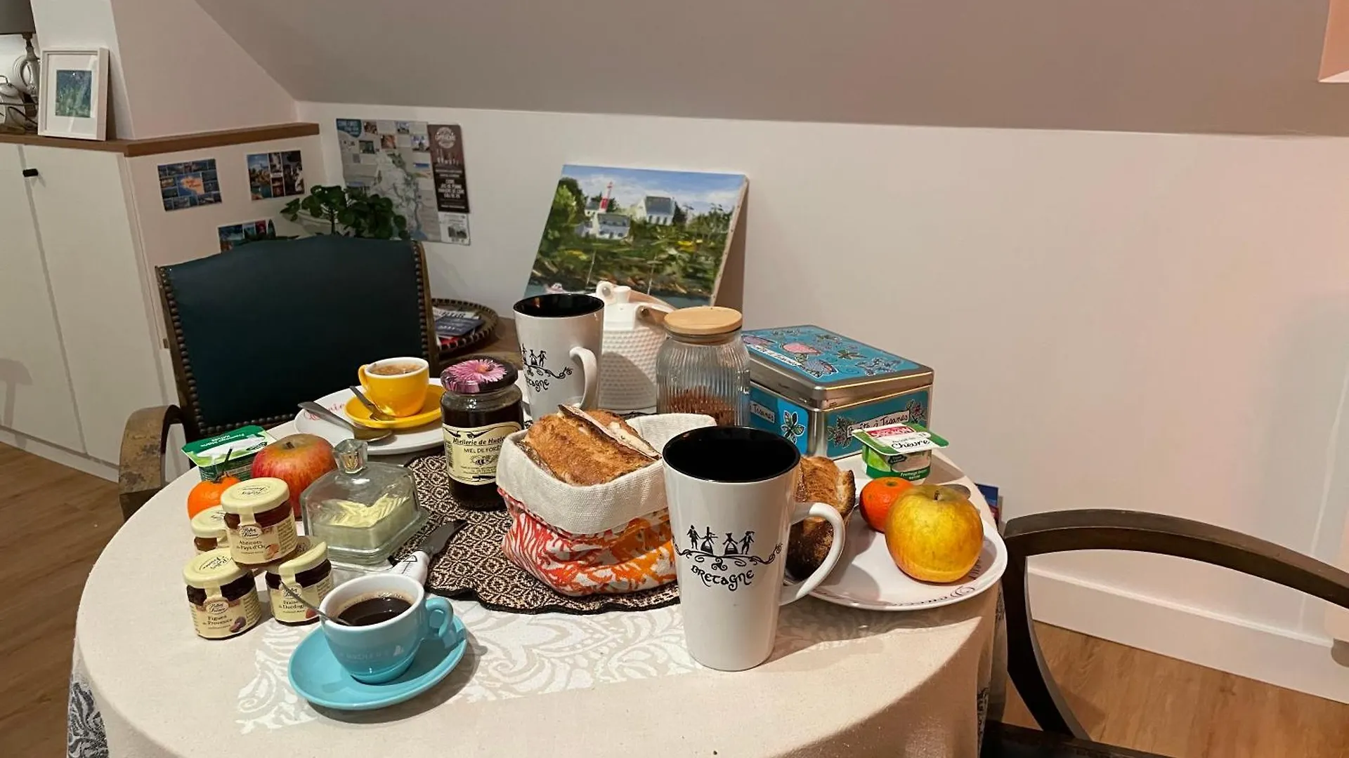 Bed & Breakfast Ty Glazu Doelan Espace 60M2, Port& Criques A Pied, 2 Chambres Privees Au 1Er Etage, Sdb, Wc Separe Clohars-Carnoët Frankrig