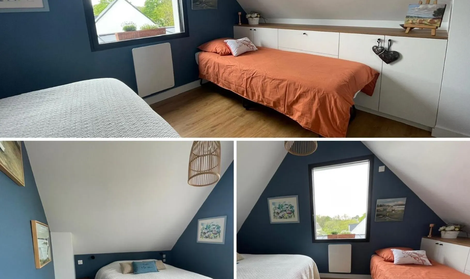Ty Glazu Doelan Espace 60M2, Port& Criques A Pied, 2 Chambres Privees Au 1Er Etage, Sdb, Wc Separe Clohars-Carnoët Bed & Breakfast