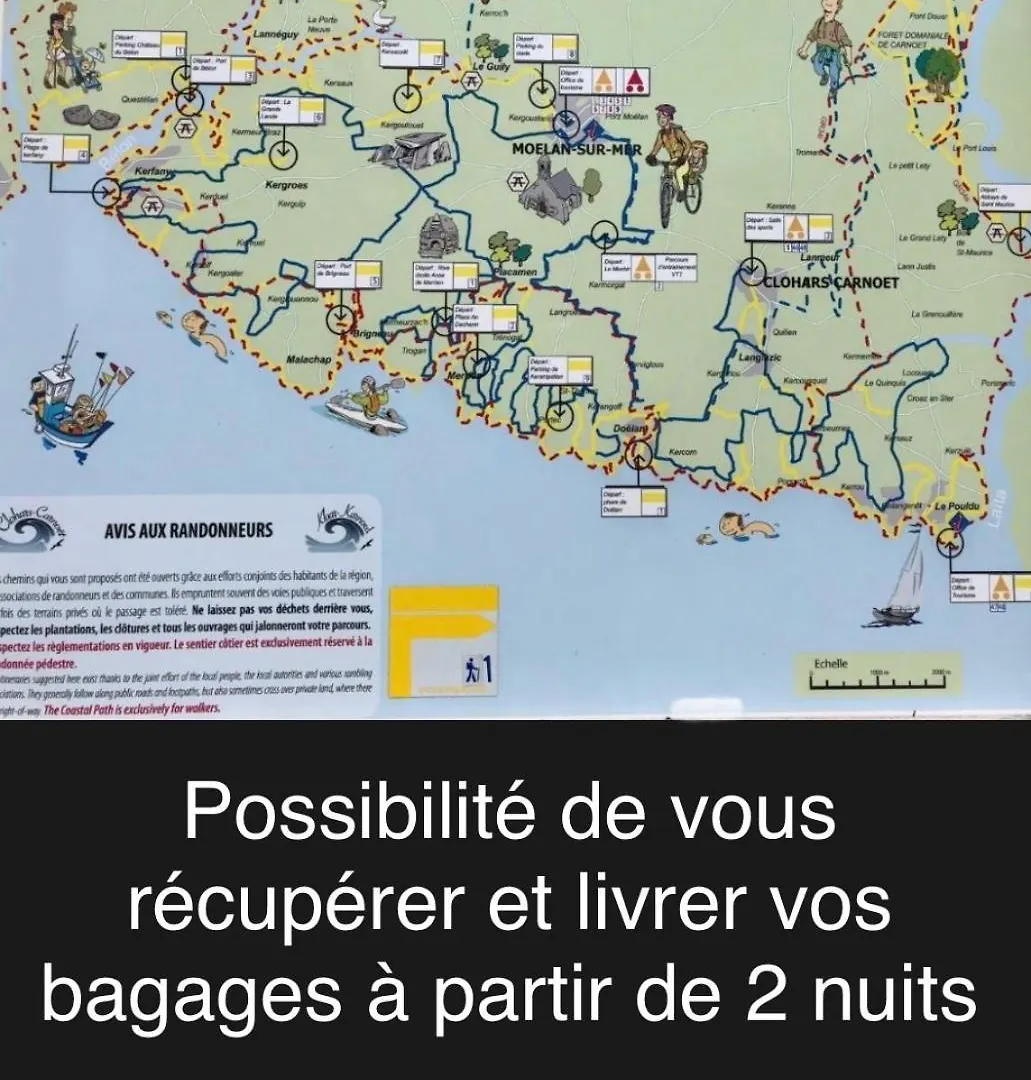 Ty Glazu Doelan Espace 60M2, Port& Criques A Pied, 2 Chambres Privees Au 1Er Etage, Sdb, Wc Separe Clohars-Carnoët 0*,  France