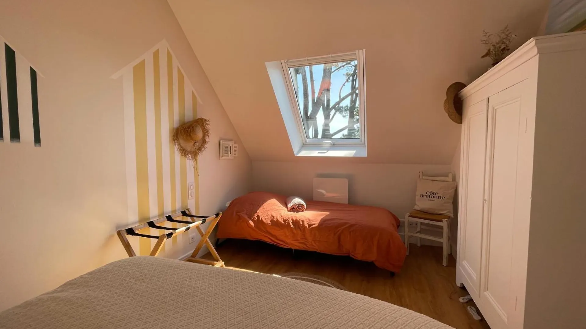 Couette-café Ty Glazu Doelan Espace 60M2, Port& Criques A Pied, 2 Chambres Privees Au 1Er Etage, Sdb, Wc Separe Clohars-Carnoët